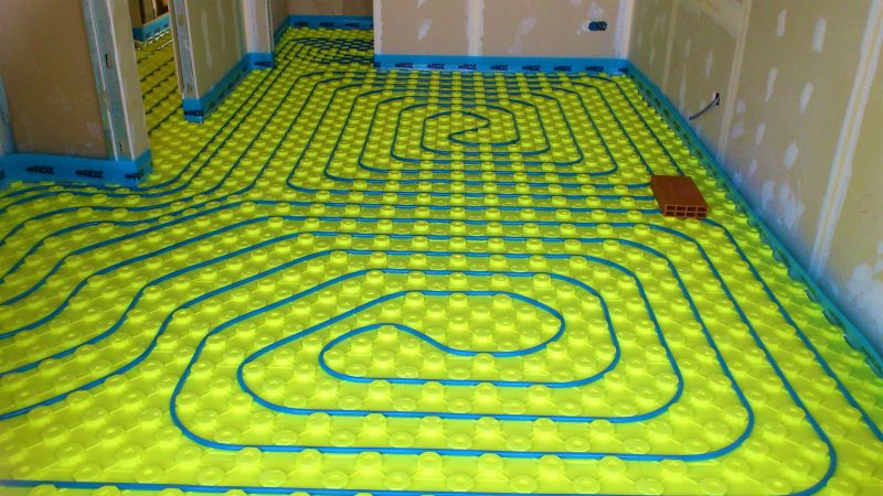 radiant floor heating services